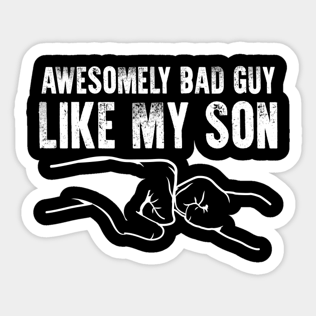 Dad and Son Sticker by theramashley